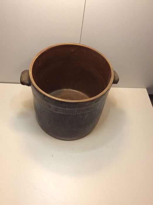 Garnek kamionkowy gliniany BOCHNIA 8 LITRÓW