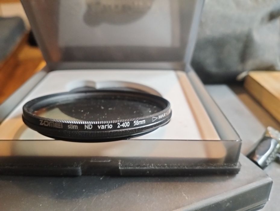 2X Filtros Nd ajustaveia para DSLR  (58mm e 52mm)
