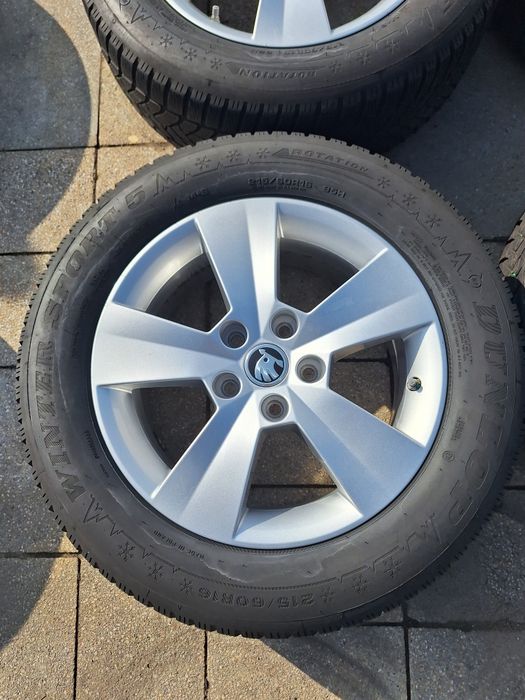 Koła zimowe Skoda superb III 215 60 r16