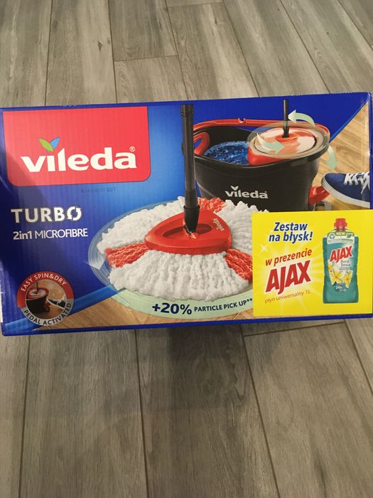 Nowy mop Vileda Turbo 2in1 Microfibre