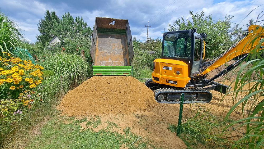 Piasek ziemia zrębka