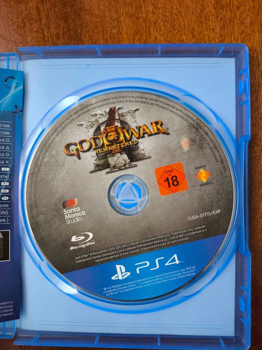 Игра для пс4,пс5,God of War 3