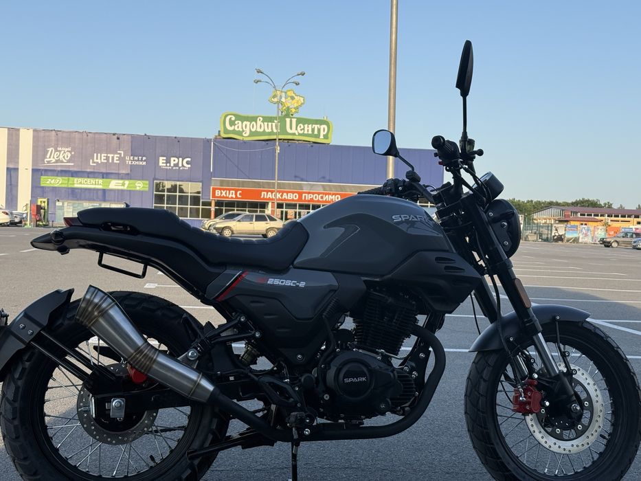 Продам майже новий мотоцикл — Spark SP250SC-2, 2025 рік