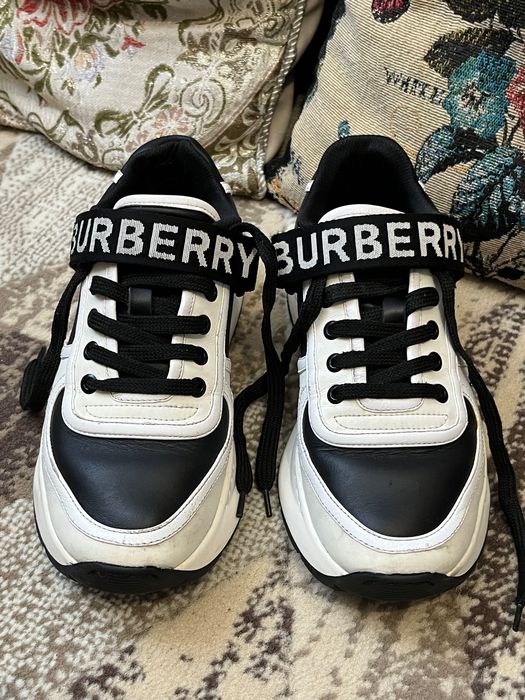 Burberry Ronnie Lace Up Trainers Shoes 37