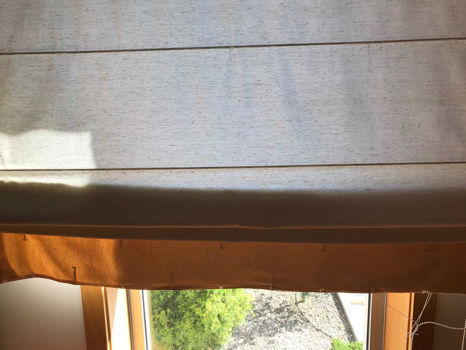 Estores Romanos - tecido de excelente qualidade