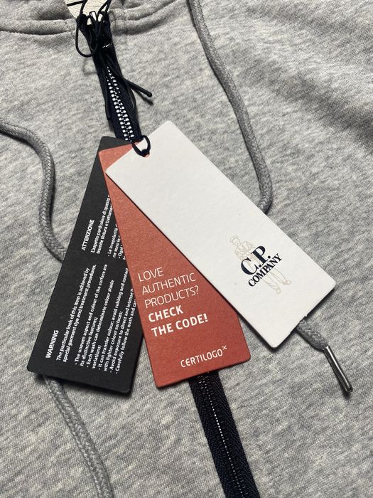 БЕЗ ПЕРЕДОПЛАТИ / C.P COMPANY Зіп худі з круглою лінзою