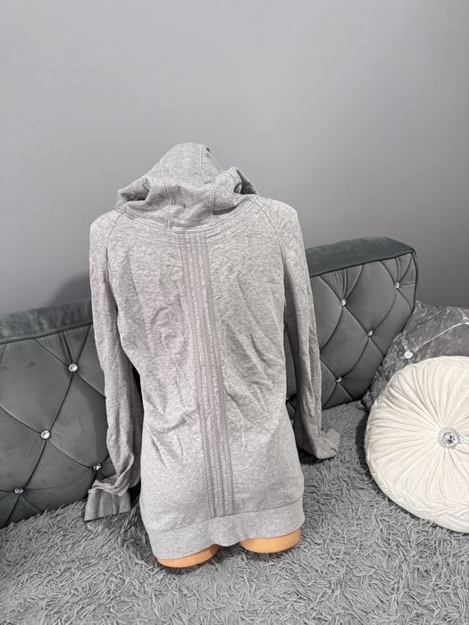 Bluza damska adidas szara z kapturem