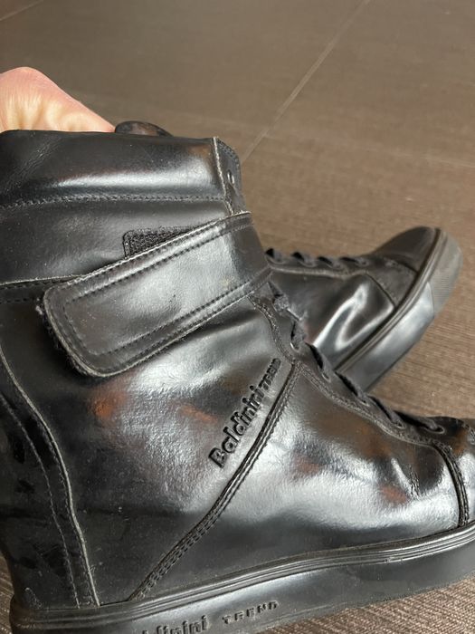 BALDININI sneakersy trampki na koturnie r.39 skóra naturalna