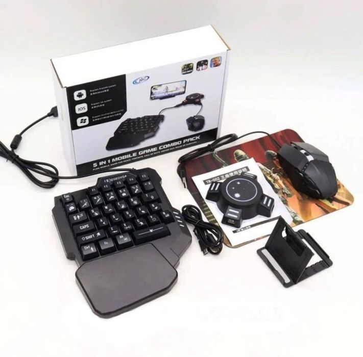 Набір ігровий  MOBILE GAME Bluetooth для Android IOS 5в1 для телефона