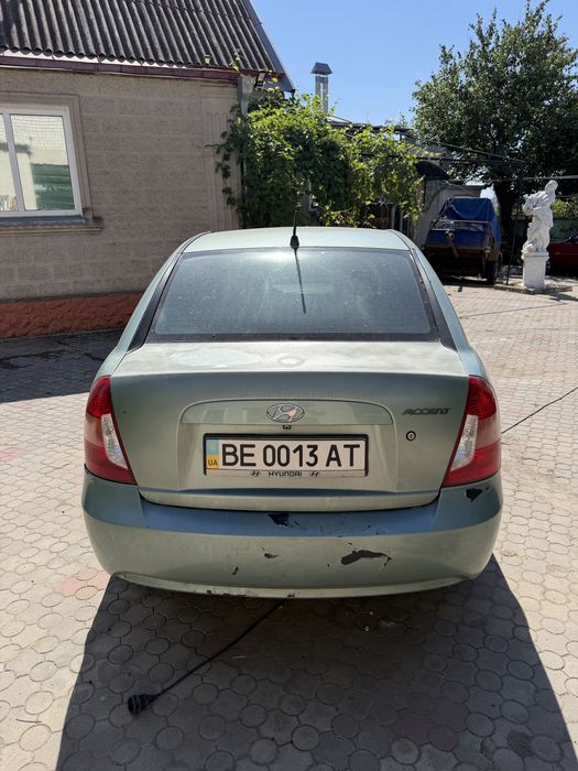 Hyundai Accent 2007р. 1.6Дизель Переоформлення