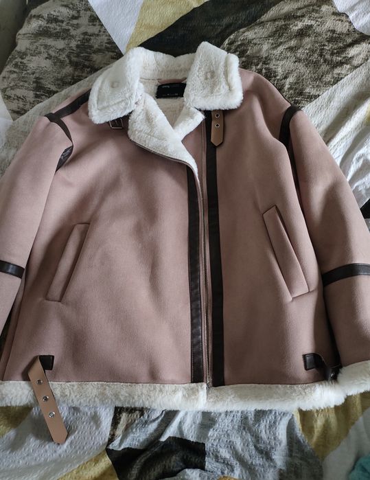 Куртка осіння курточка  дублянка 38р. на М-L