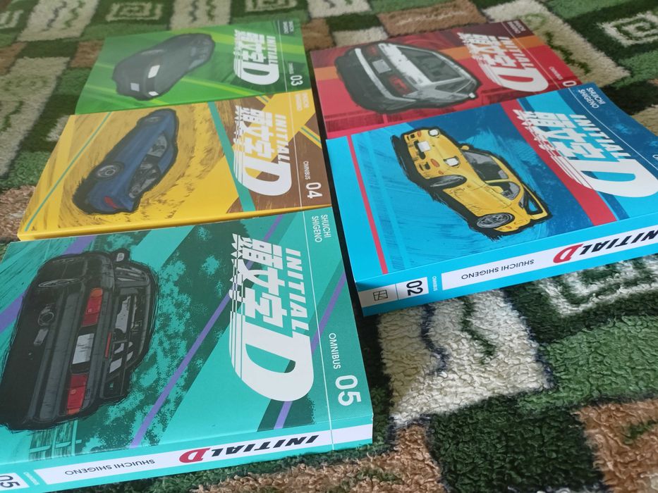 Манга Initial D Omnibus том 2-7: 8 900 грн. - Книги / журналы