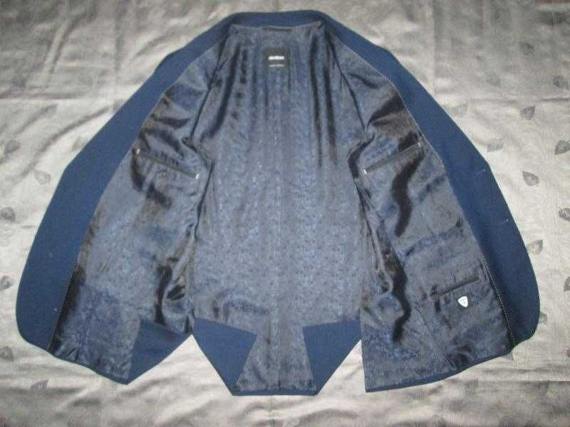 Чоловічий піджак синій блейзер Strellson р. 54