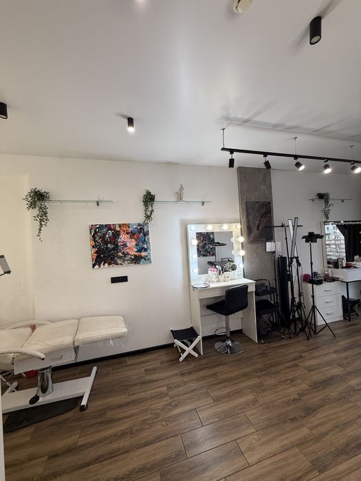 Зеркало гримерное  визажиста зеркало с лампами  3 шт