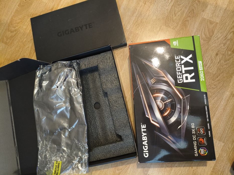 RTX 2060 Super karta graficzna orginalny karton