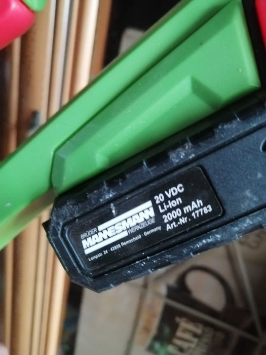 Podkaszarka Bruder Mannesmann akumulator 20V