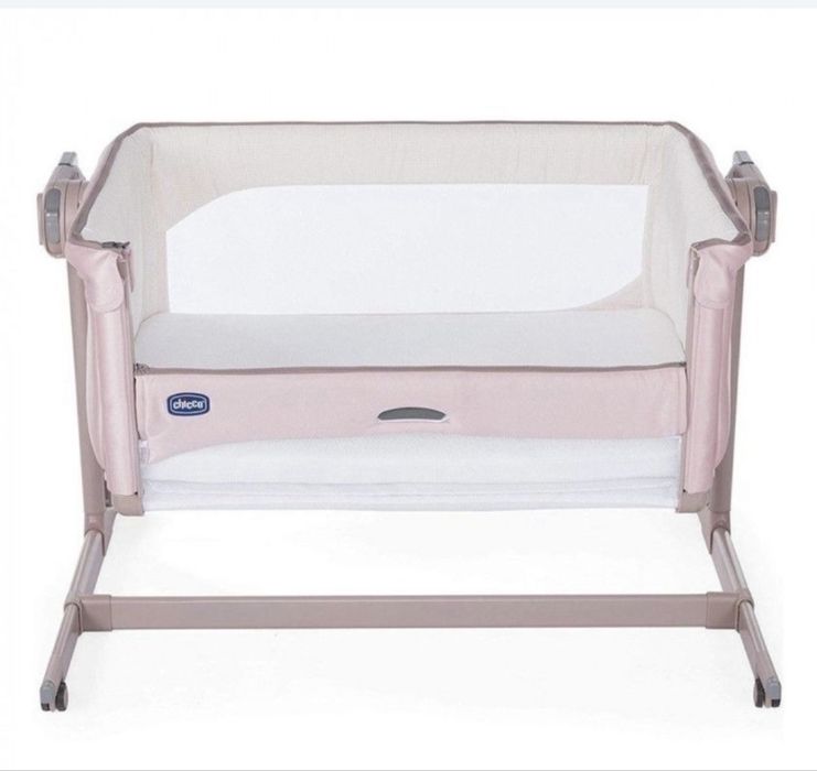 Приставне ліжечко Chicco Next2Me Magic Pink