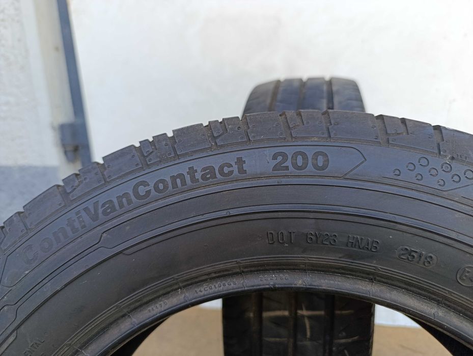 2x 205/65 R16C 107/105T Continental ContiVanContact 200. 2018r 6,8mm