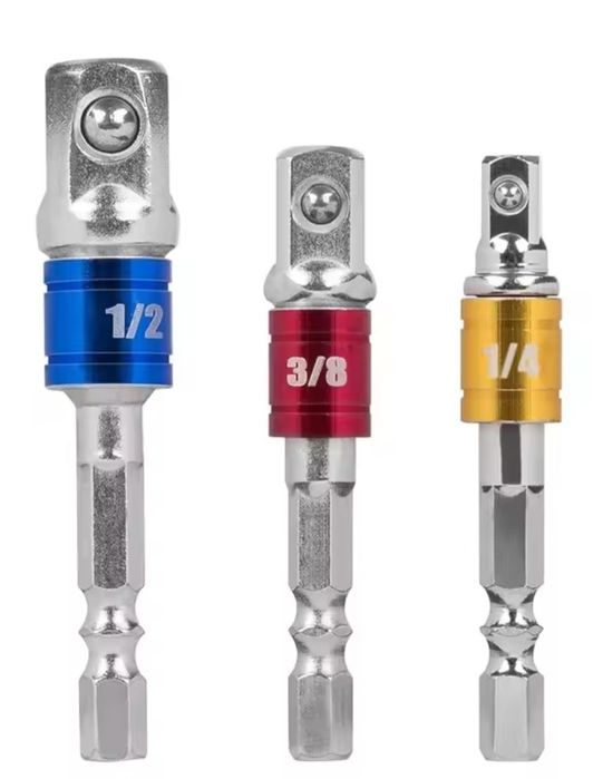 Zestaw- 3x adapter ( 1/2 1/4 3/8)