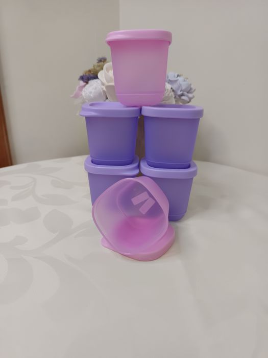 Conjunto de 6 cubix 110ml da Tupperware446783416352133123