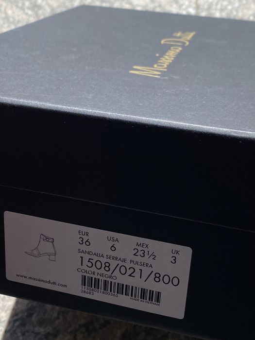 Босоніжки Massimo Dutti