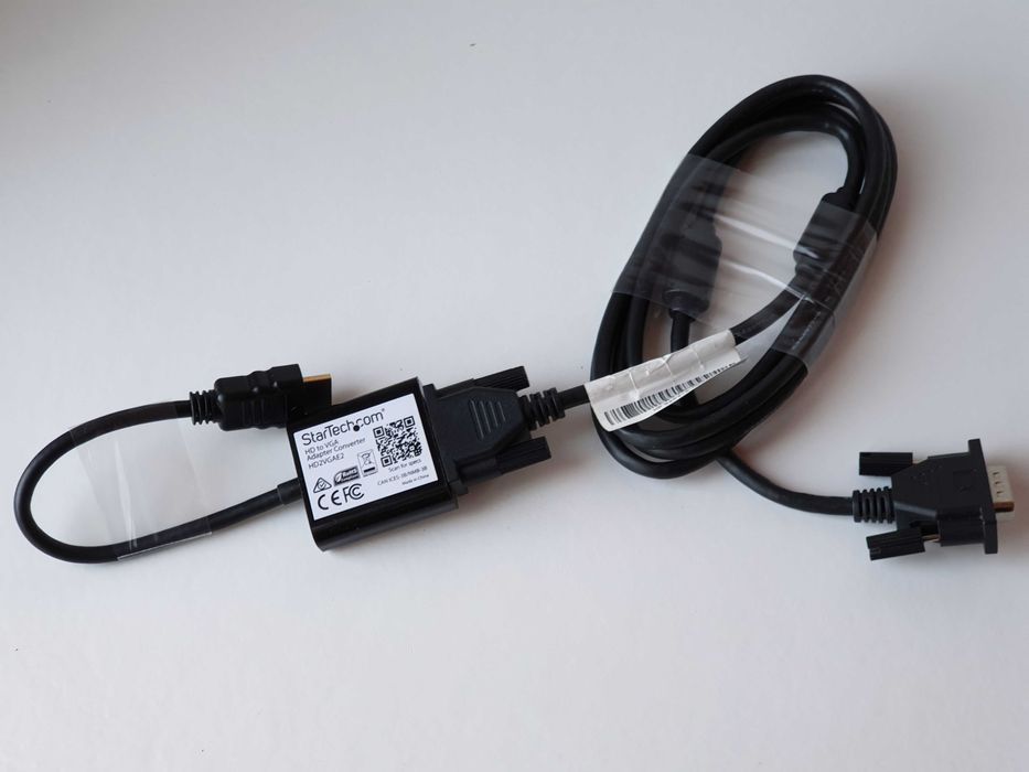 адаптер  HDMI to VGA StarTechcom HD2VGAE2 кабель HP 924318 1.8м