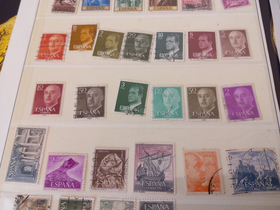 281125#Espanha lote 50 selos diversos