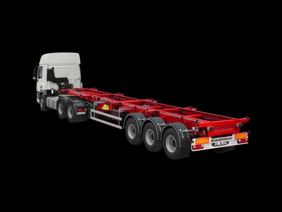 Переобладнання напівпричипів в контейнеровоз під ключ.