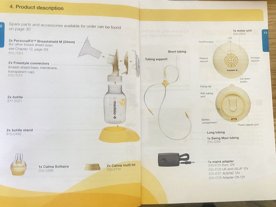 Extrator Leite Medela Duplo