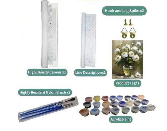 Obraz Malowanie po numerach 40 x 50 nowy