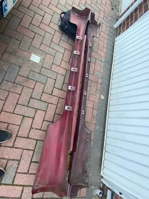Nissan Skyline R33 OEM nakładki progi coupe  GTS-T GTS oryginał plastik Japan części GTR