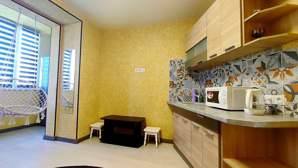 1-кім. Сучасна SELFIE - Студія з вишуканим ремонтом. Соборна. Подобово