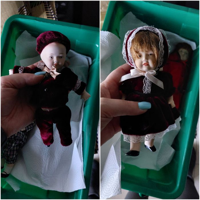 Bonecos de porcelana