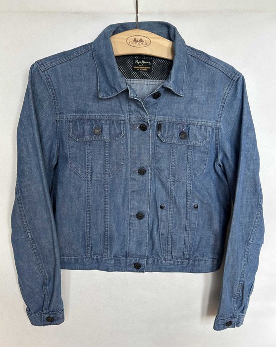 Pepe Jeans _ Jeansowa kurtka krótsza katana S