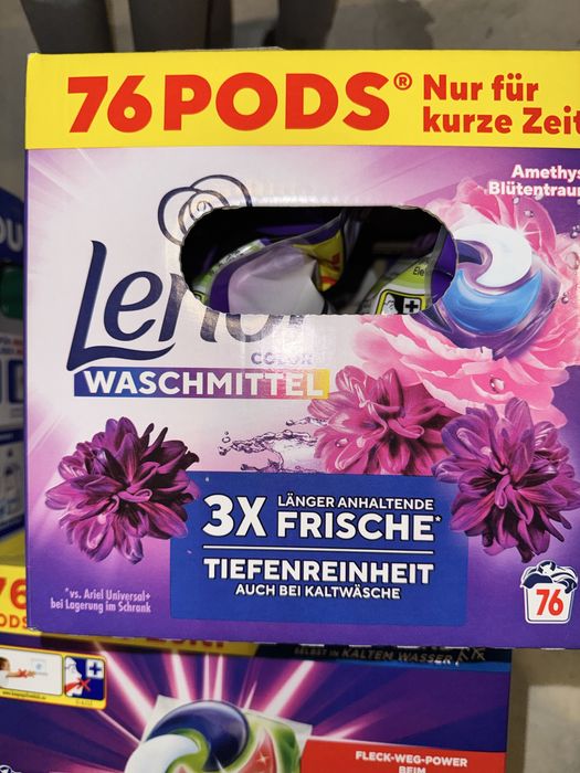 Lenor kapsułki z Niemiec 76 szt