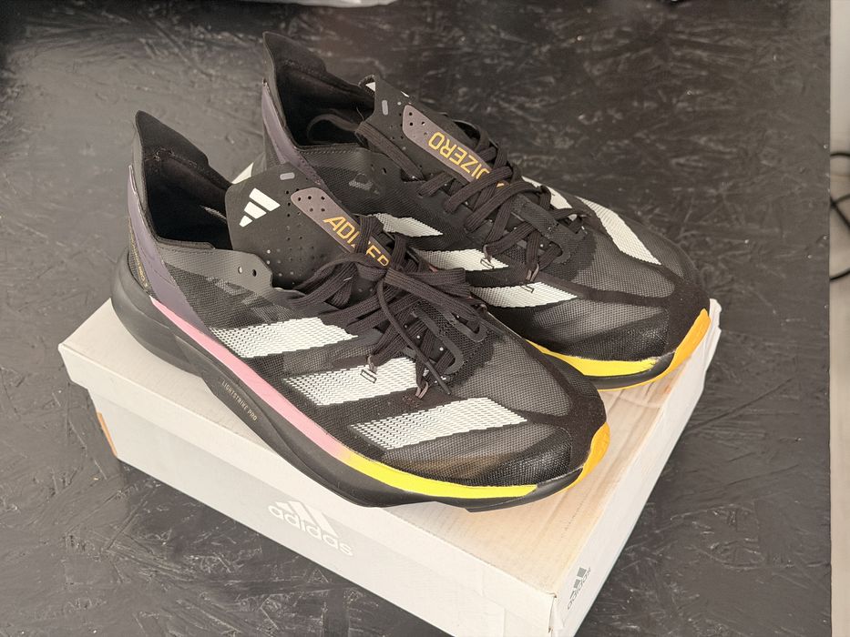 NOWE Buty ADIDAS Adizero Adios Pro 3 Core Black Zero Metallic Spark czarne IG6439