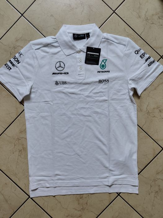 Petronas M Mercedes nowa koszulka męska polo