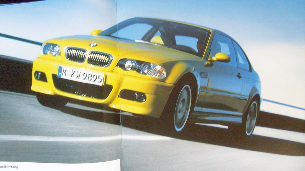 BMW M-Power 2000 prospekt 36 str., stan BDB / M3 E46, M5 E39, MRoadster & MCoupe  *przesyłka GRATIS