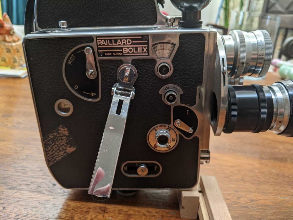 Bolex 16 mm filmcamera