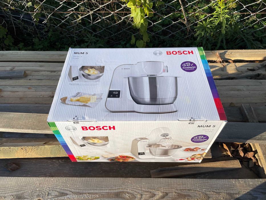 Кухонна машина Bosch MUM5XW20 1000W Нові! Запечатані!