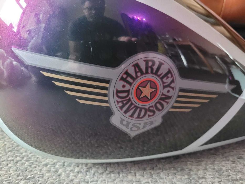 Harley Davidson Softail conjunto de latas depósito e guarda lamas