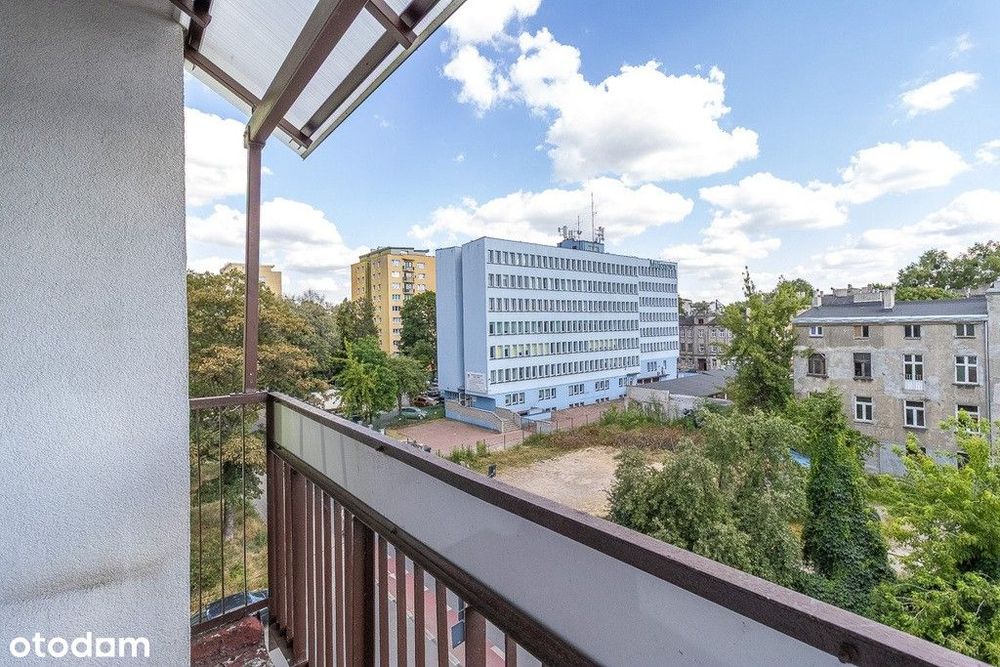 2 pokoje z balkonem na Bałutach – pod remont
