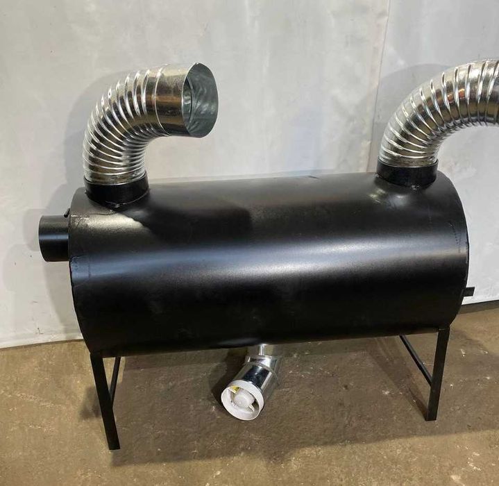 205м3! 5мм! ВЕЧНАЯ! НЕ ПРОГОРИТ! Печь Буржуйка Булерьян