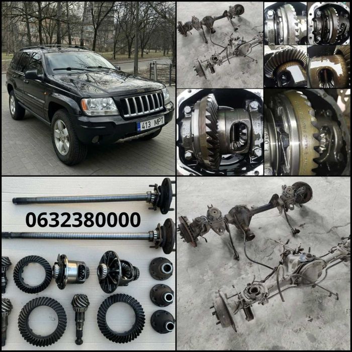 Мости Пари Сателіти 39/11 Jeep Grand Cherokee WJ 2.7 2003 Розборка !!!