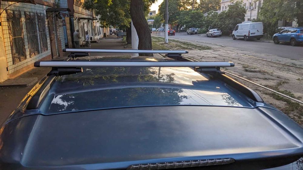 Алюмінієві Аеродуги N 66 RW 32 на рейлінги Subaru outback BP