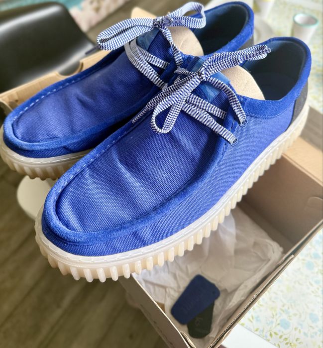 Оригінальні, літні, весінні чоловічі кеди / мокасини Clarks 44-45 розмір