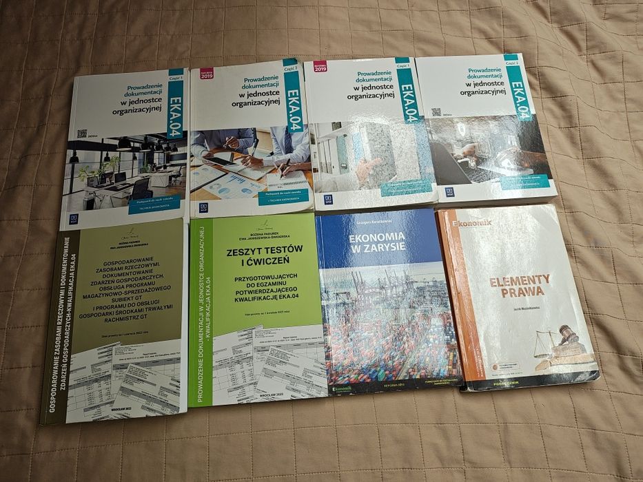 Książki do technikum ekonomicznego 1 klasa