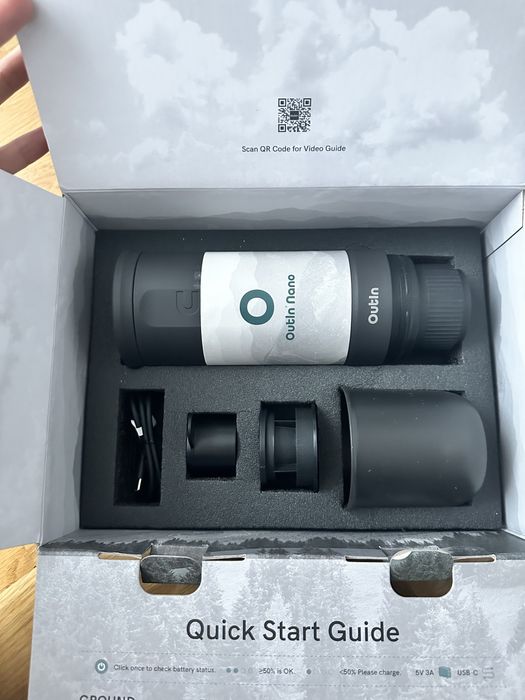 Outin nano portable coffee machine przenosny ekspres do kawy nespresso