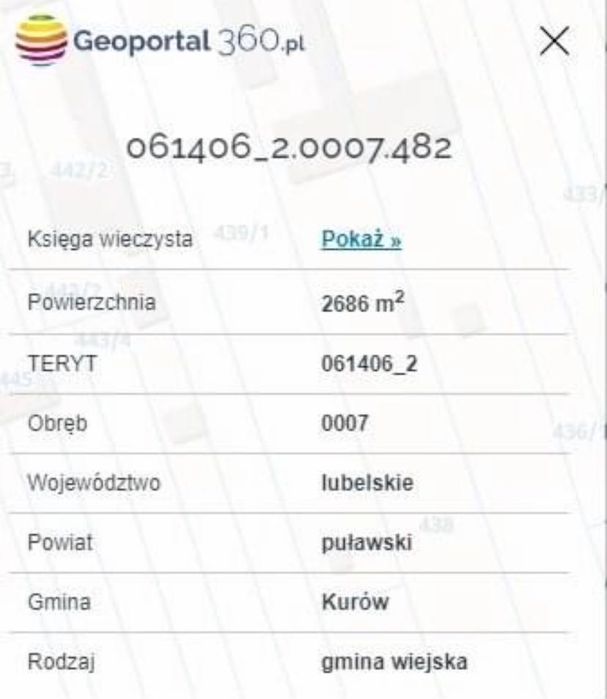 Działka w spokojnej okolicy