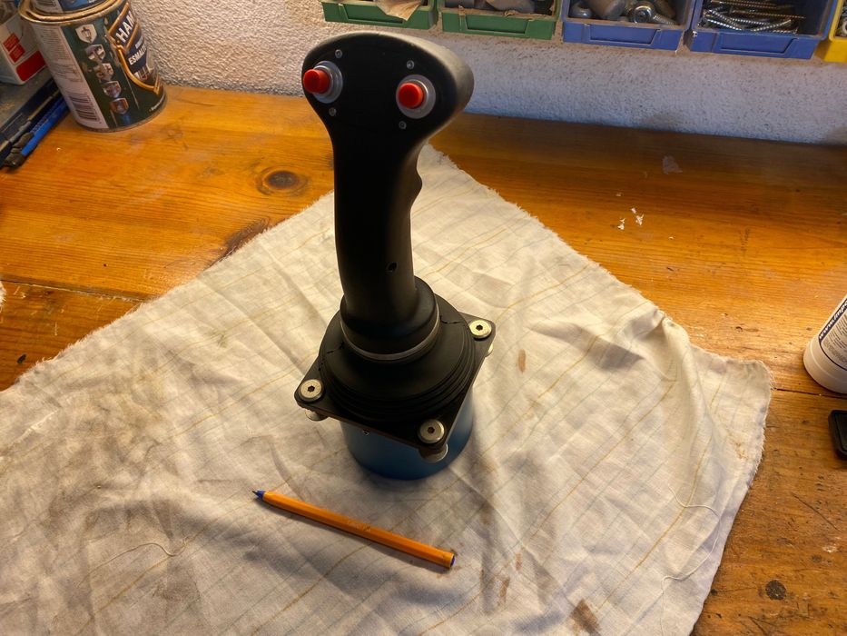 Joystick profissional JF 3 da BG systems USA. Com serial box conector